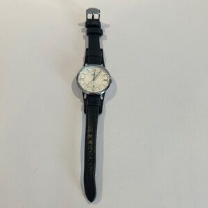 Fossil Women's Black Leather Bracelet Watch